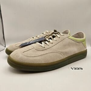 OLUKAI MEN'S 11.5 PUNINI LOW TOP SNEAKER BONE SPROUT NWOB